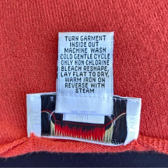 Talbots Womens Size PL Coral Cap Sleeve Sweater V-Neck Knit Top All Season Wear - Picture 6 of 6